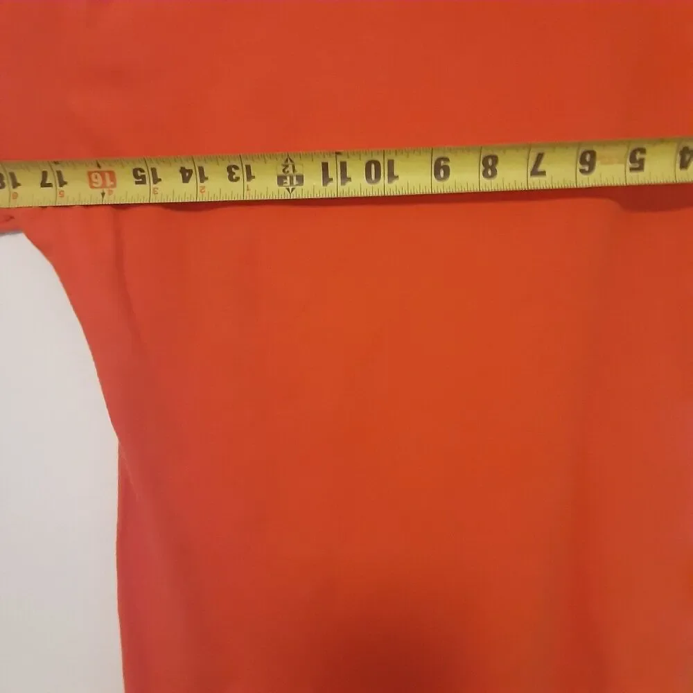 The North Face Adult Womens M Orange Short Sleeve T Shirt Outdoor Hiking - Picture 6 of 7